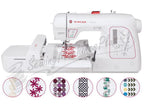 Singer XL-580 Futura I WANT IT ALL SPECIAL! Software, Thread, Stabilizer, 3900 FREE Designs, and More!