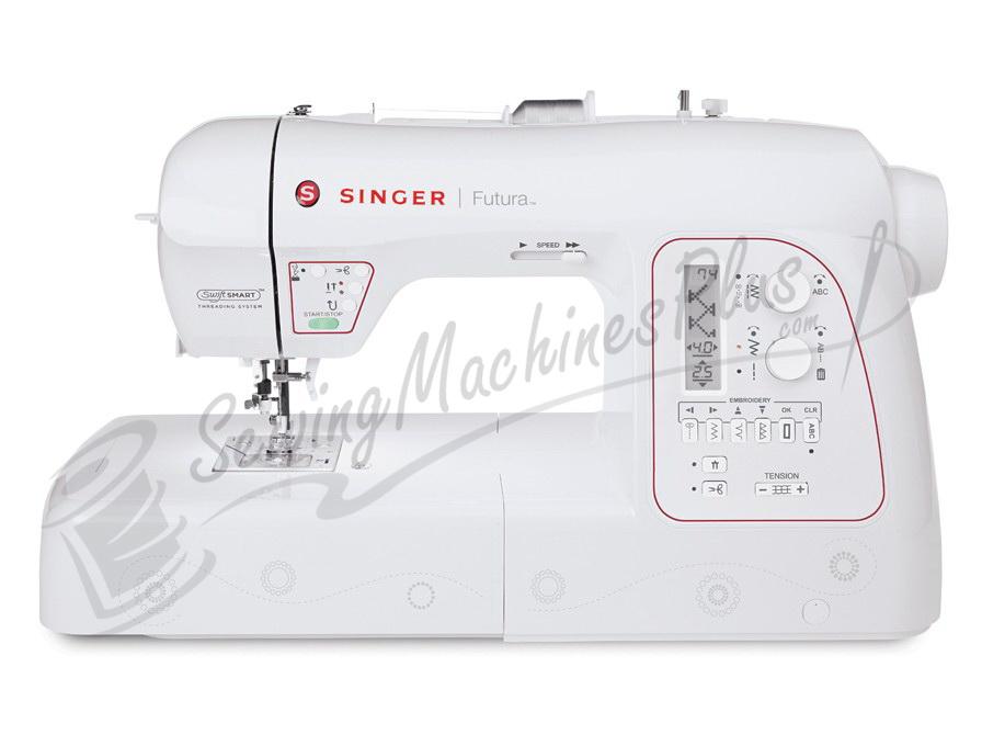Singer XL-580 Futura I WANT IT ALL SPECIAL! Software, Thread, Stabilizer, 3900 FREE Designs, and More!