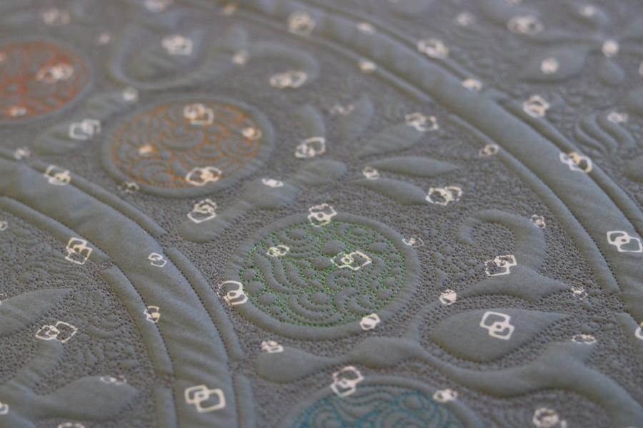 Hoffman Fabrics Mandalicious Quilt Fabric Kit by Carolyn Murfitt of Free Bird Quilting Designs