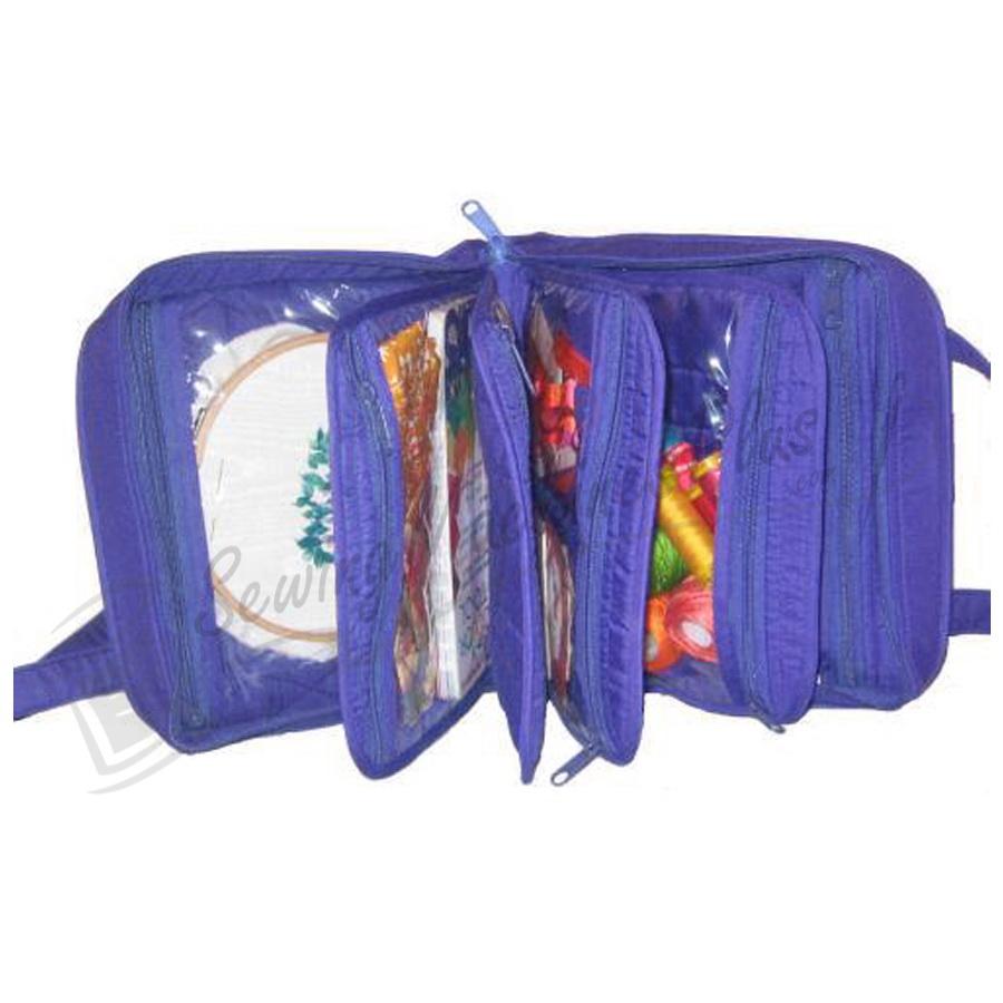 Yazzii Oval Craft Organizer-Navy(CA140N)