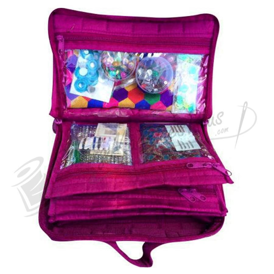 Yazzii Mini Craft Organizer Large - Fuschia (CA14F) - Sewingmachinesplus.com