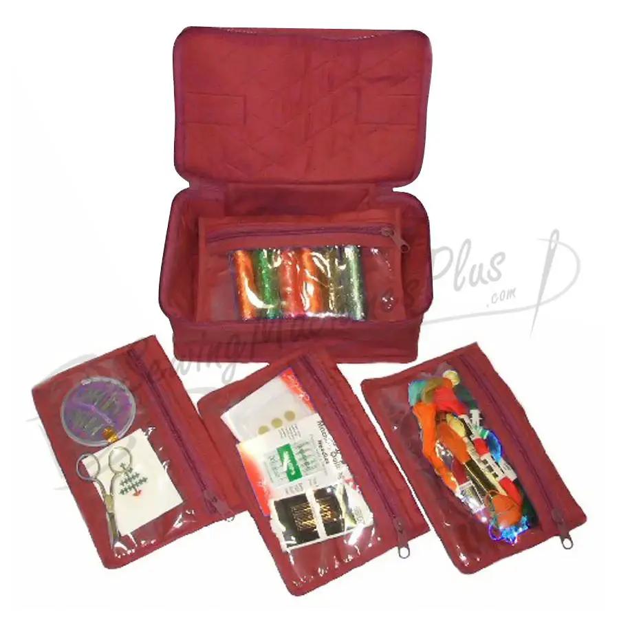 Yazzii 4 Pocket Craft Organizer - Maroon (CA340M) - Sewingmachinesplus.com