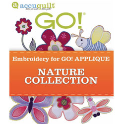 Accuquilt GO Embroidery Software   Nature Collection  