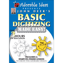 Basic Digitizing Made Easy DVD by John Deer  