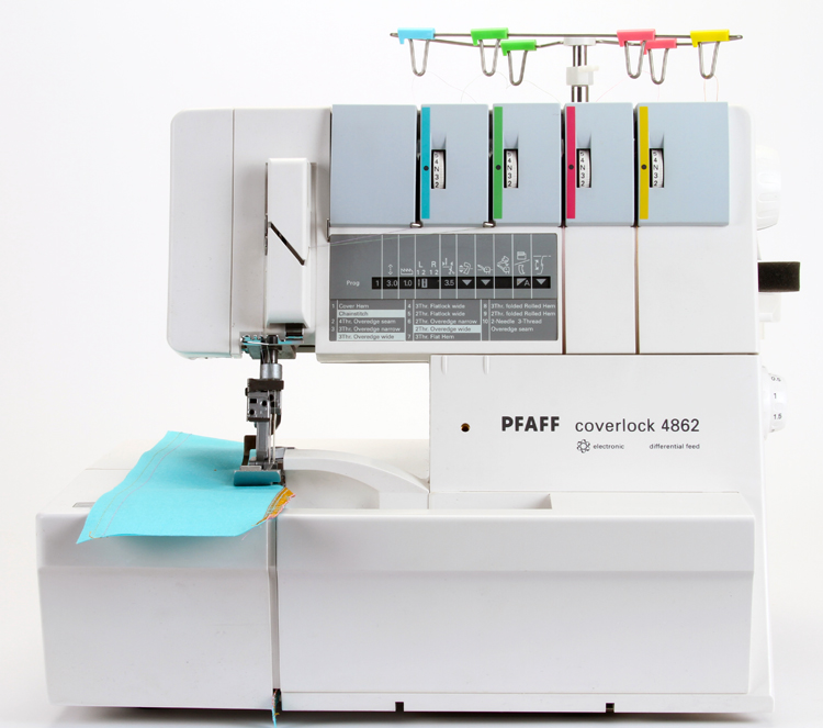 Pfaff Coverlock 4862 Electronic Serger Sewing Machine with EXTRAS Clean ...