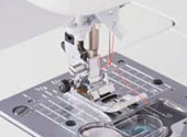 Automatic Needle Threader   Needle can be threaded quickly and easily