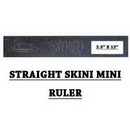 Martelli SK-212 Skin-Mini Ruler 2 x 12 Inches, No Slip Material on Bottom