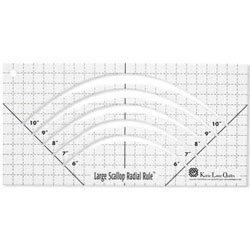 Large Scallop Radial Rule