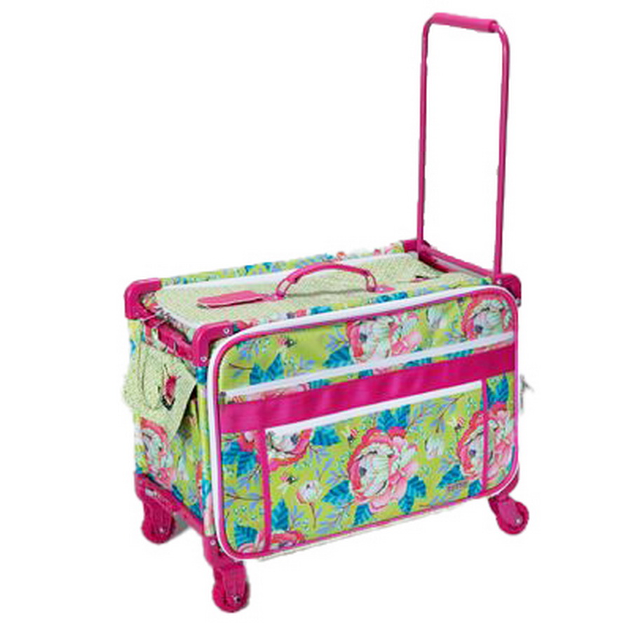 Tutto TPTUTTOXL Tula Pink Extra Large Travel Case Luggage Roller Bag on  Wheels 23in Long x14.25in High x14in Deep, For Machines up to 23Wide  14Tall*