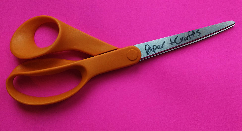 .com: Pinking Crafting Scissors Heavy Duty – 9.2 Inch Purple